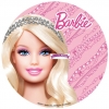 Opłatek na tort Barbie-17. Średnica:21 cm