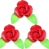 Róża zestaw R3(czerwony) Średnica róży:5,5cm