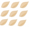 Liść czereśni (100szt.)-ecru.Rozmiar listka:4,5cm na 2,5cm