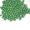 Perełki cukrowe metaliczne zielone 6mm. Opakowania 40g lub 1kg